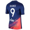 Officiële Voetbalshirt Atlético Madrid Luis Suarez 9 Uit 2021-22 - Heren